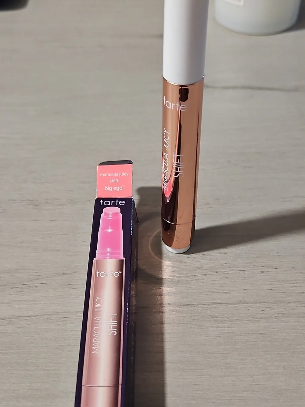 tarte Maracuja Juicy Shift Lip Balm - Pink & Rose Gold